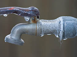 winterizing pipes in houston